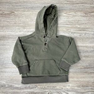 Little Bipsy Olive Hoodie 6-12 months